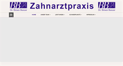 Desktop Screenshot of dr-benzer.de